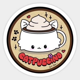 Catpuccino Sticker